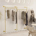 Package includes 1 x Industrial Pipe Clothes Rack and 1 x Instruction Guide