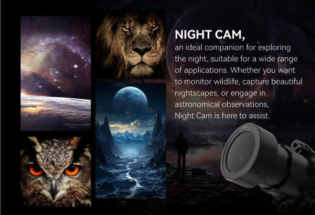 High Sensitivity NightCam FPV Drone Camera 2.7K