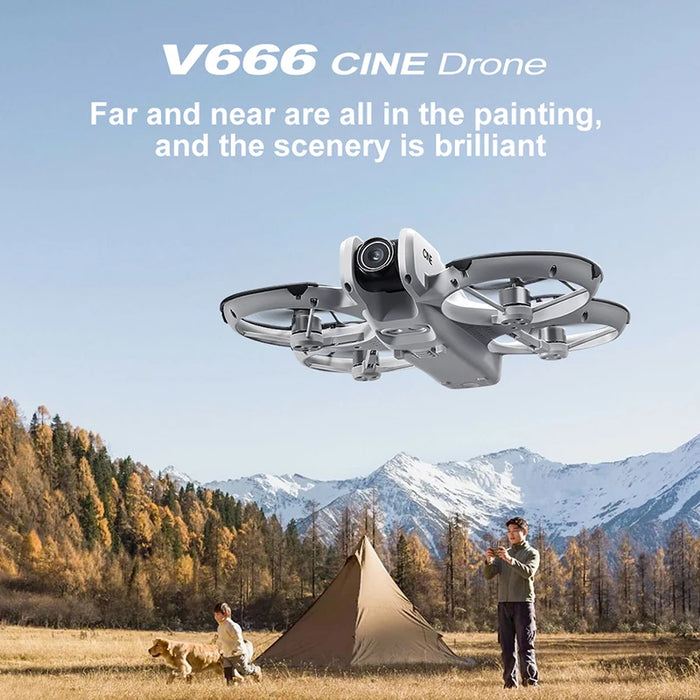 Portable Brushless Motor Drone 8K Video, 5km Range, Foldable Design