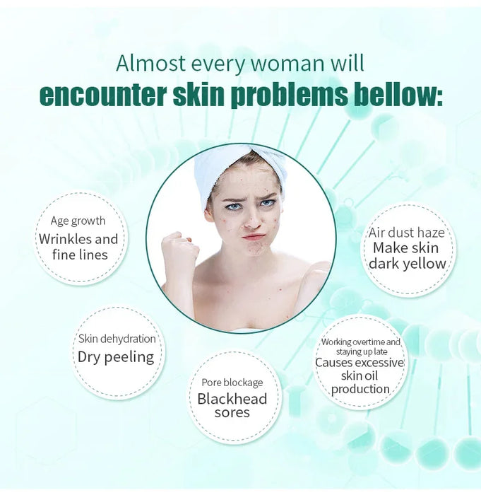 Portable 7-in-1 Skin Care Machine with Deep Cleaning System