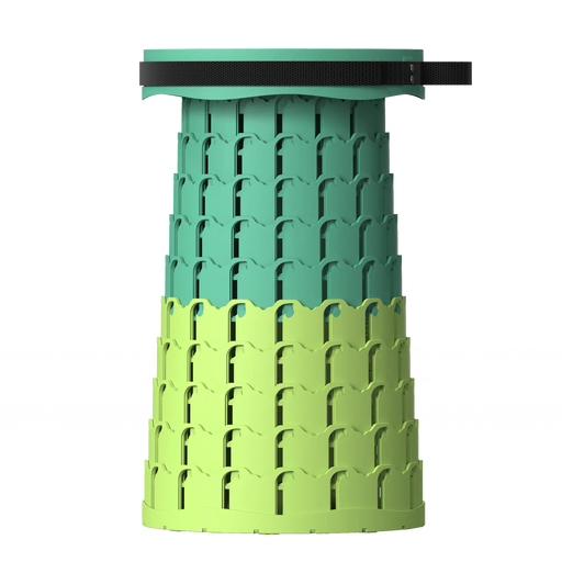 Durable PP Material with Bamboo-style Finish, Adjustable Height, Self-contained Installation, Perfect for Outdoor Use