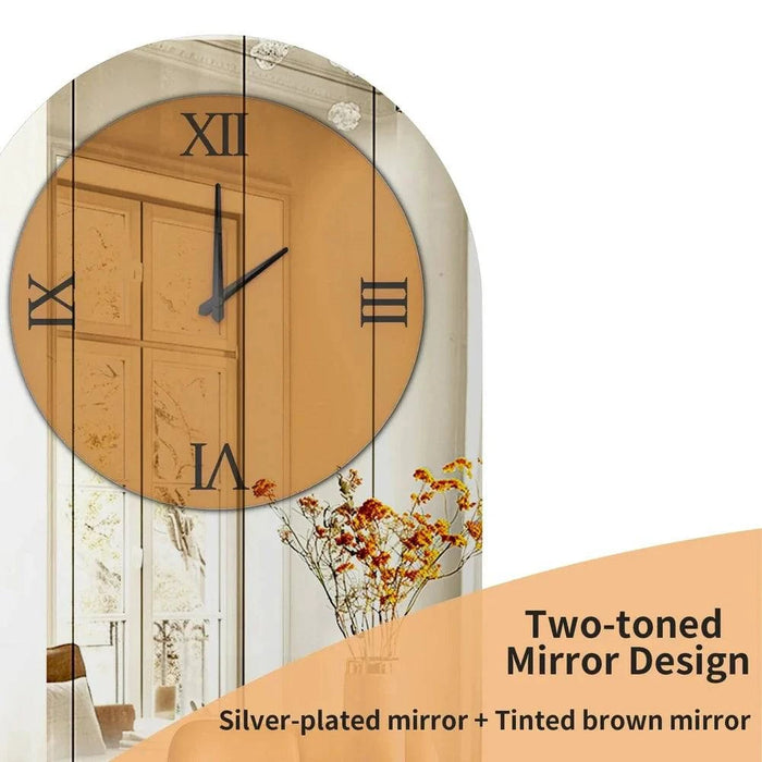Large 50x90 cm wall clock with 2 cm thickness