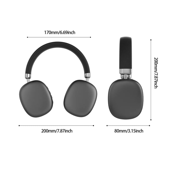 SY-T10 Orange Wireless Headphones with ANC & 20H Battery Life