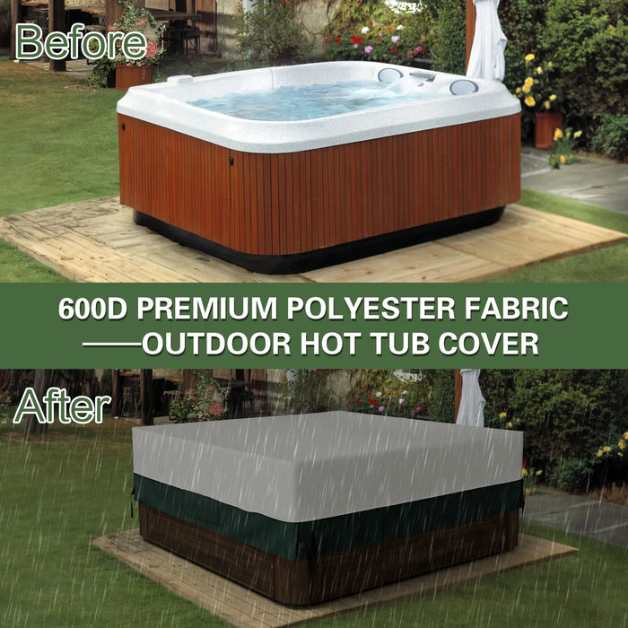 Outdoor Spa Dust Cover, UV & Rain Proof