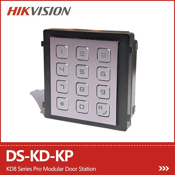 Outdoor Flush Mount Keypad with IP65 Rating & IK7 Protection