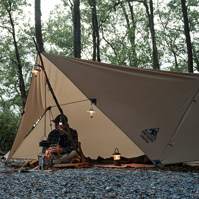 Versatile Outdoor Hammock Tarp, Waterproof, Compact, Durable