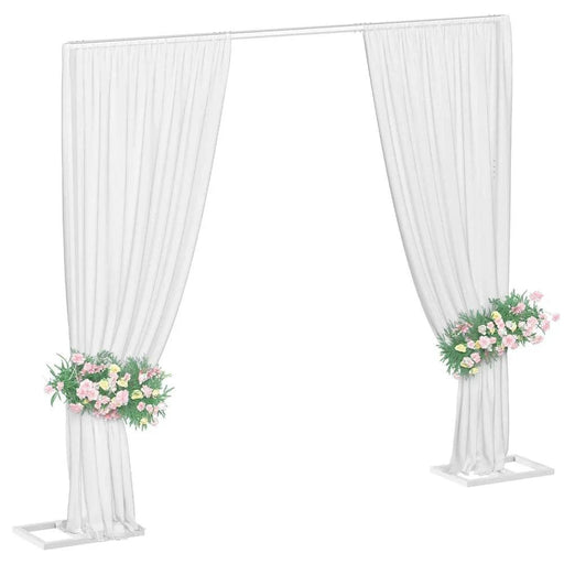 Heavy Duty Square Wedding Backdrop Arch Frame for Parties and Decorations