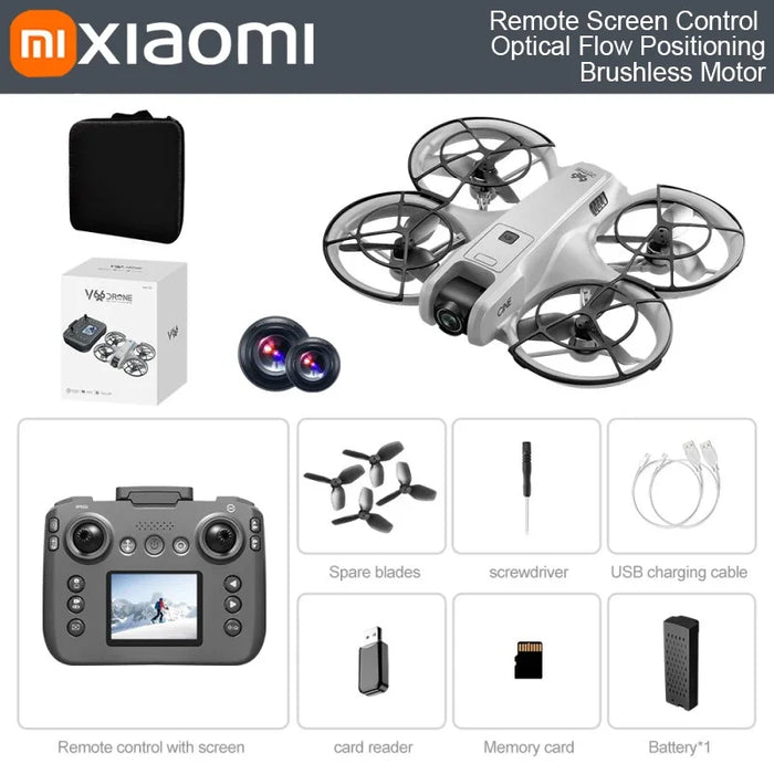 Foldable 8K HD Drone with Brushless Motor & 40min Flight