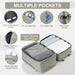 Equipped with hidden zippers and cut-resistant straps for security