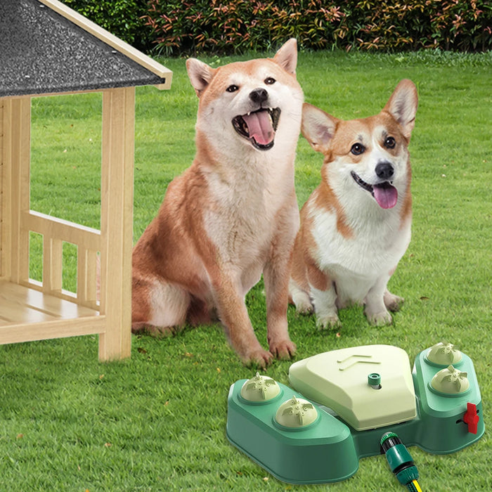 Interactive Dog Sprinkler Fountain, Summer Outdoor Toy