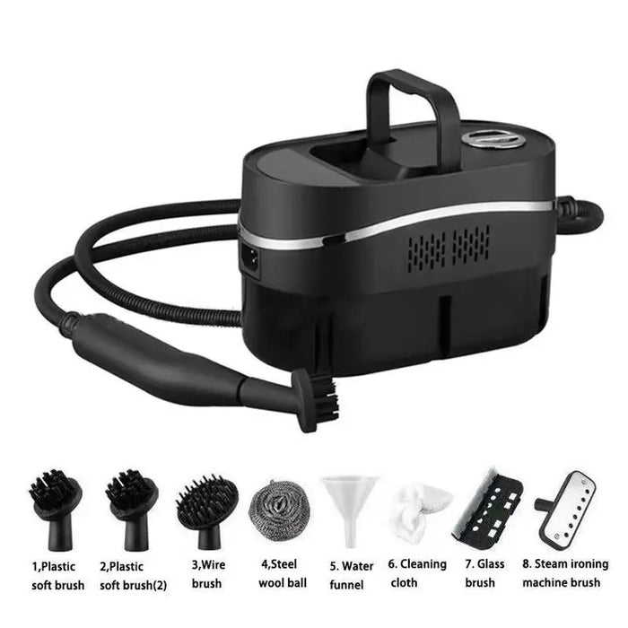 2500W Handheld Steam Cleaner for Home, Car & Kitchen White