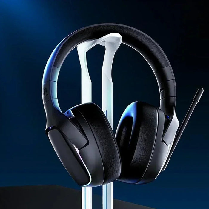 Wireless Gaming Headset Black with Mic and Noise Reduction