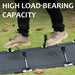 Lightweight camp bed frame made of 7075 aluminum alloy, weighing 262 kg