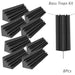 8Pcs high-density sound panels for reducing low-frequency reverberation