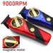 Red-Box Hair Trimmer 9000RPM Magnetic Motor T-Blade Professional Zero-Gapped Clipper - High-performance hair trimmer with powerful motor and precision T-blade