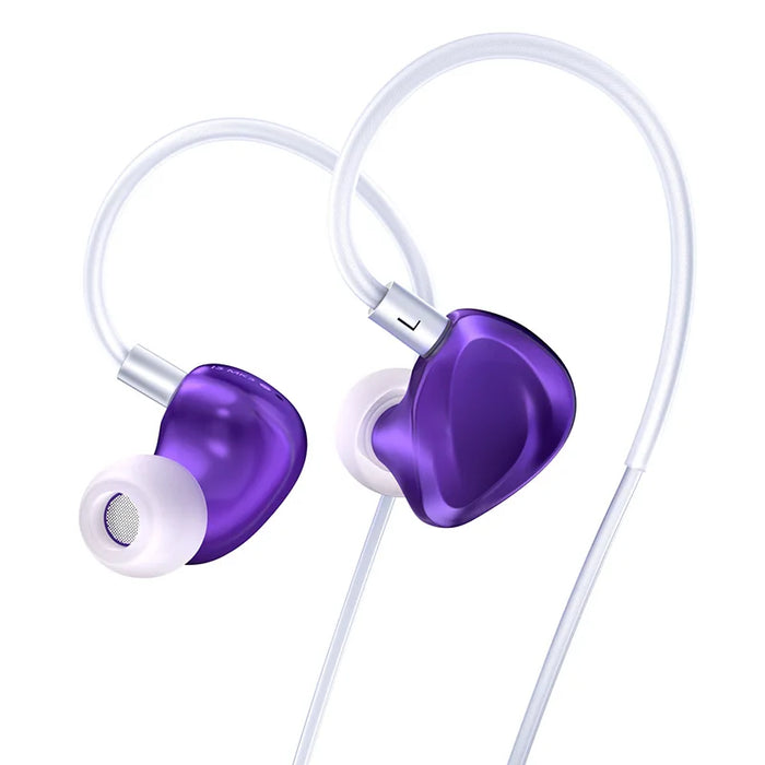 Premium 3-Driver Hybrid Wired Earphones for High-Fidelity Sound