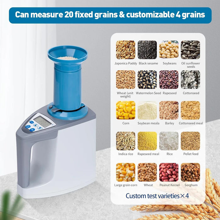 High Precision Digital Grain Moisture Tester for Corn & Wheat