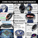 Smartwatch with MP4 video playback and customizable watch faces