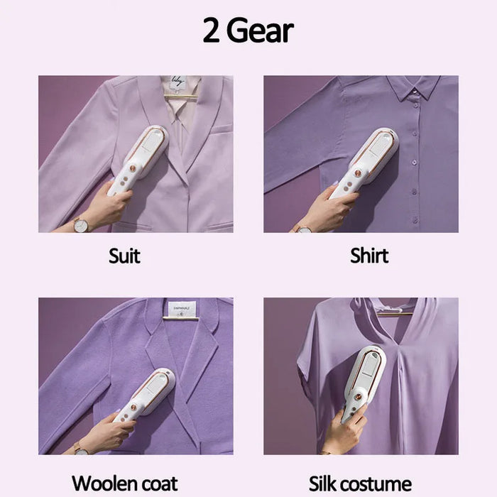 1000W Corded Steam Iron – Dual-Use with 90ml Water Tank