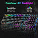 Black RGB Mechanical Gaming Keyboard and Mouse Set for PC and Laptop