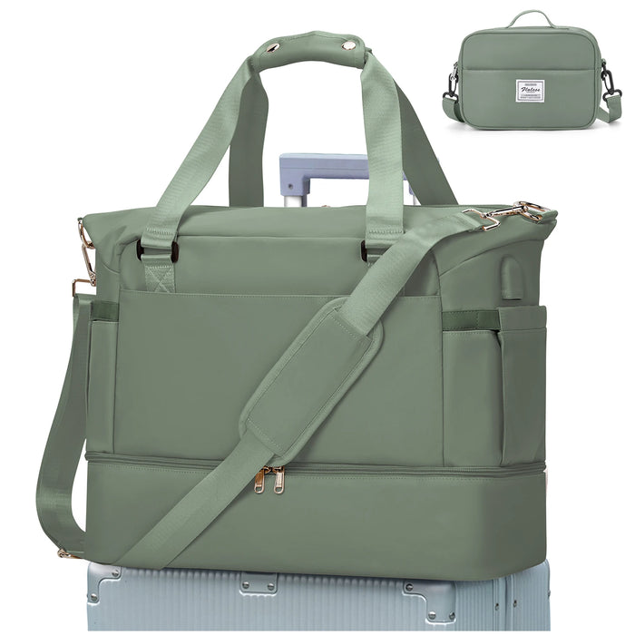 Travel Crossbody Handbag Waterproof Lightweight Army Green - Perfect for outdoor adventures and everyday use