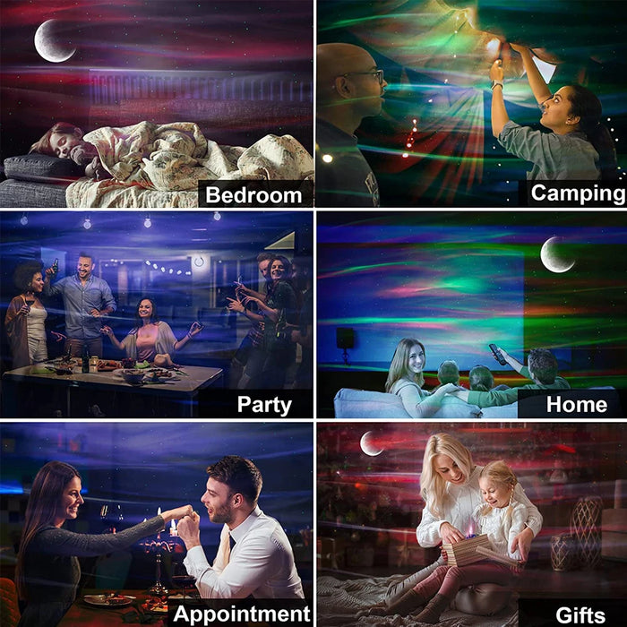 Relaxing atmosphere perfect for sleep, parties, or meditation