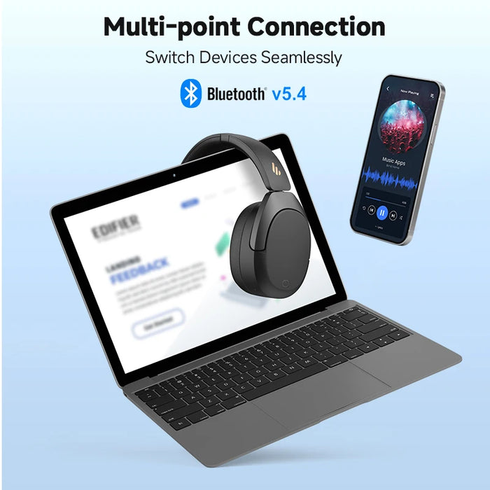 Wireless Over-Ear Headphones with Active Noise Cancelling