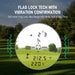 Long measuring range of up to 1000 meters