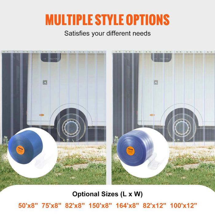 Windproof door strip curtain to block wind and reduce the entry of dust and debris