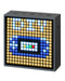 Bluetooth Wireless Speaker with Alarm Clock and LED Pixel Art Display
