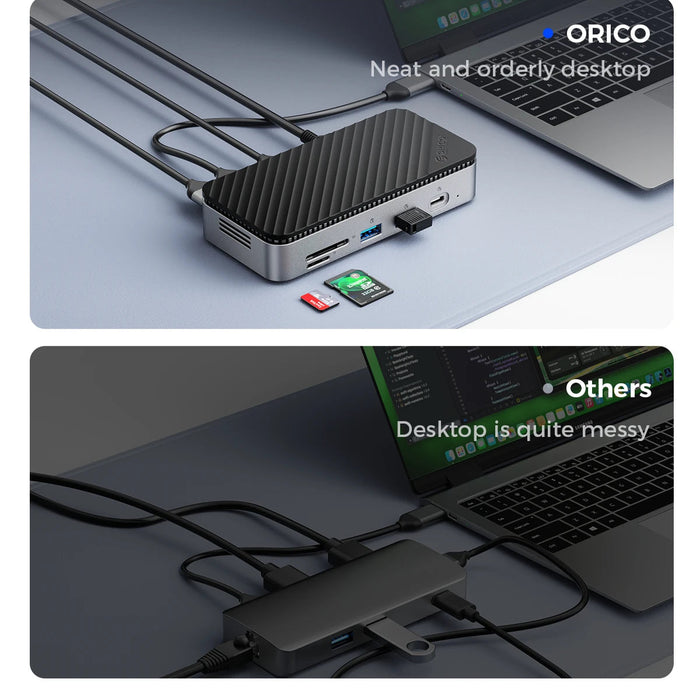10-in-1 USB-C Docking Station with 4K HDMI