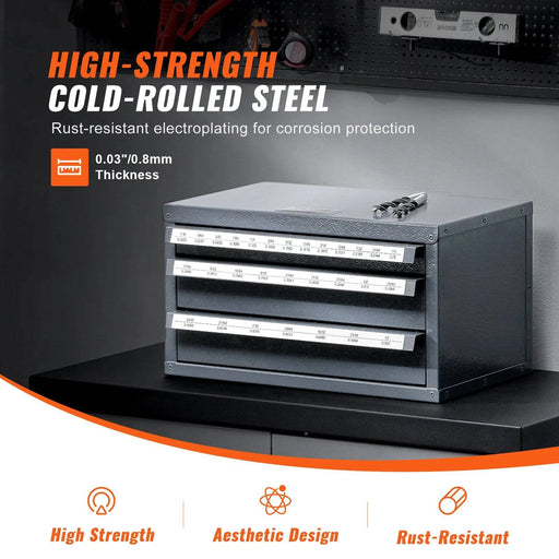 Durable Steel Construction for Sturdy and Secure Storage Solution