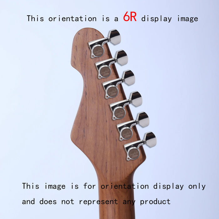 Locking tuners with 1:18 gear ratio and sealed machine heads for precise tuning adjustments