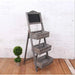 3 Tier Folding Ladder Plant Stand with Chalkboard