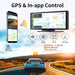 High-resolution 26 cm 4K Dash Cam with ADAS, Wireless CarPlay, Android Auto, GPS, and 5G WiFi (ADAS AUX 128gb)