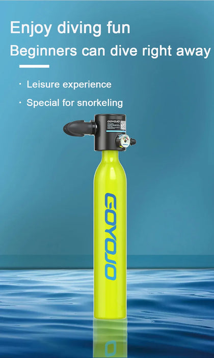 mini-scuba-tank-green-05l-oxygen-cylinder-for-diving-unisex-design-made-for-all-users-offering-versatility-in-outdoor-and-underwater-activities