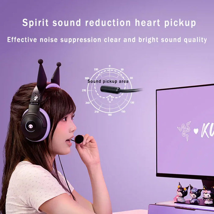 Over-Ear USB Headset with Mic, Memory Foam Pads & 7.1 Audio