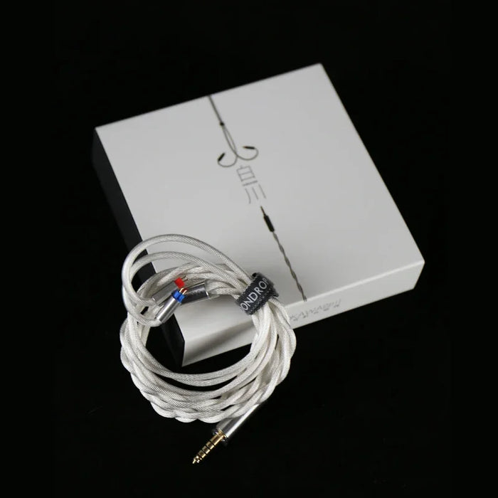 0.78mm 2Pin Earphone Cable, Gold Silver Palladium Core