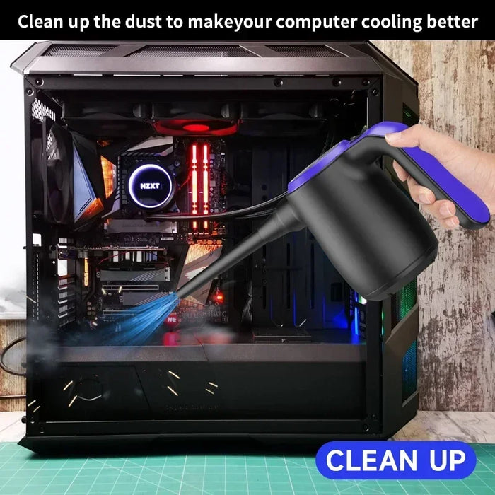 Versatile 2-in-1 Air Cleaner with Blowing Force of 43m/s (51oz)