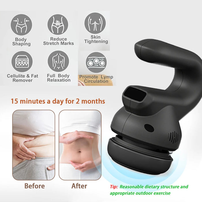 Fascia Gun Muscle Vibration Massage for Fat Burning and Slimming Benefits