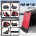 Premium insulated tent with reflective mylar lining for enhanced warmth and durability