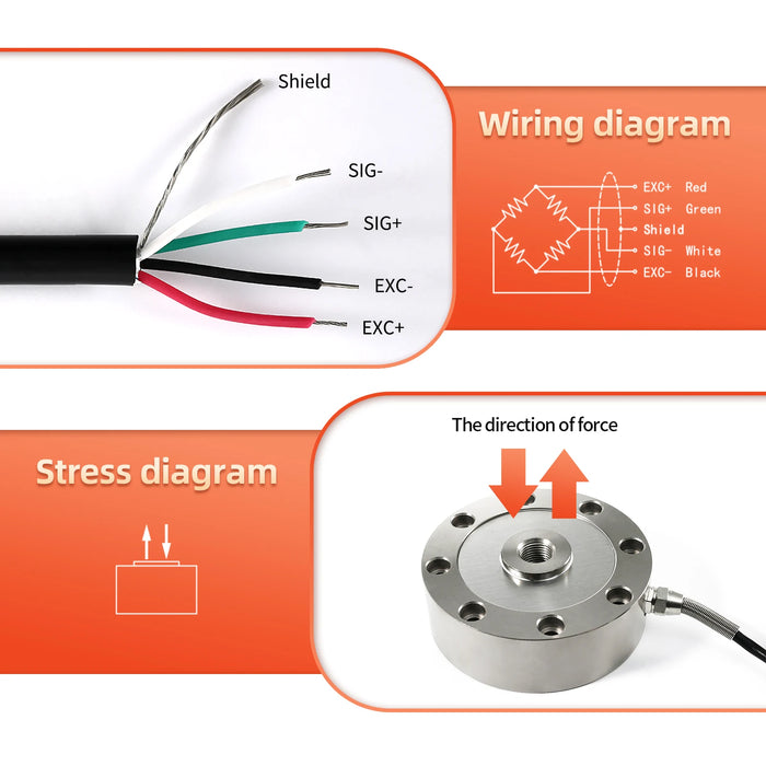 100kg Load Cell Sensor for Balance Systems