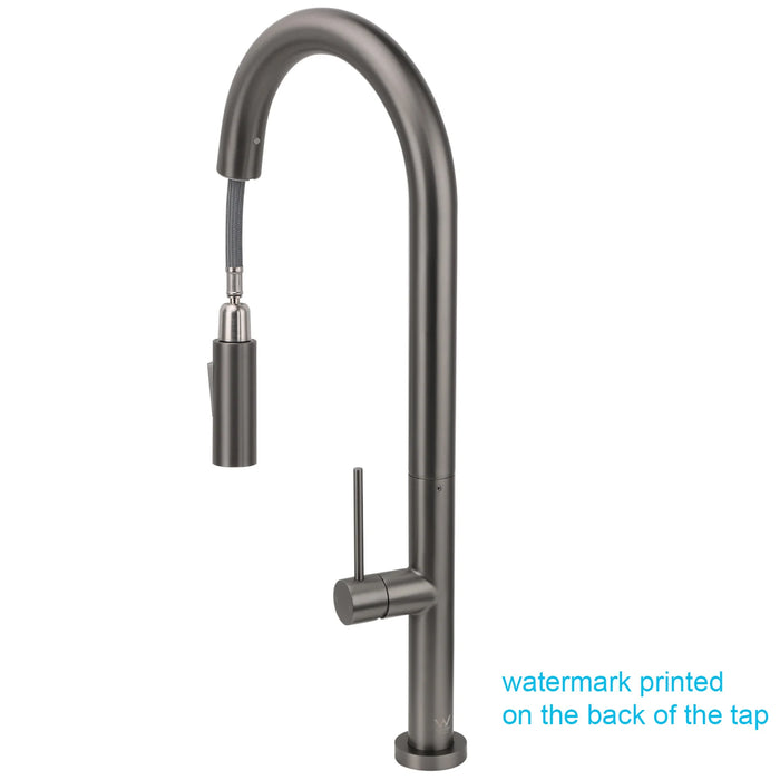 Pull Out Kitchen Mixer Tap with 2-Mode Spray Head