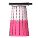Collapsible Telescopic Camping Stool in Pink, Portable and Lightweight, Ideal for Outdoor Activities such as Camping, Fishing, and Hiking