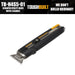 Scraper Utility Knife with 5 Universal Blades Included