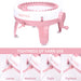 Beginner-friendly hand knitting machine for kids and adults