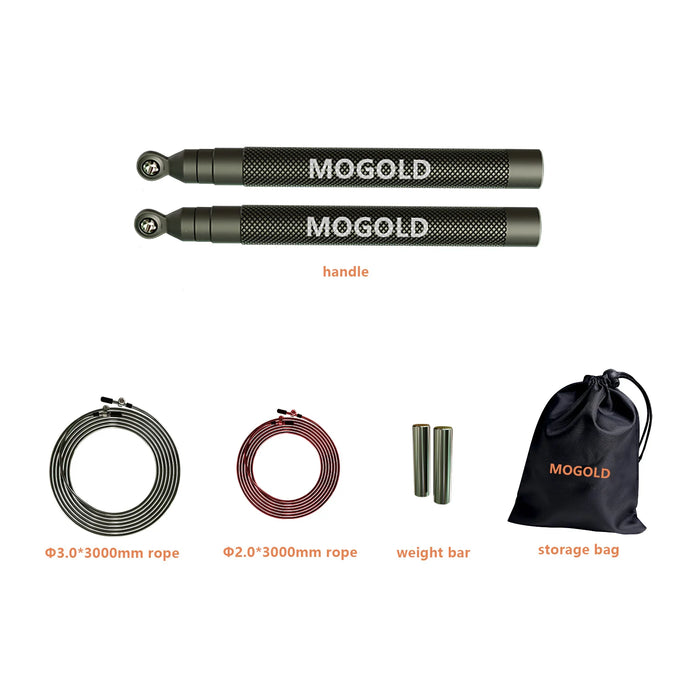 Optimally balanced for controlled speed skipping, perfect for strength training