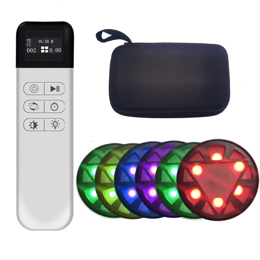 Reflective Speed Training Lights in red for strength training