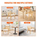 Easy Maintenance Dining Chair with Sintered Stone Tabletop and Smooth Surfaces