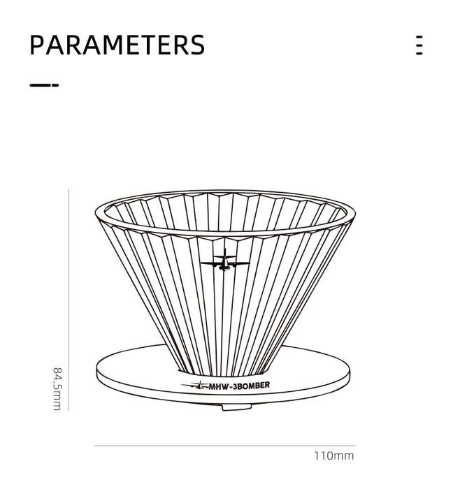 100 pieces of high-quality filter paper included